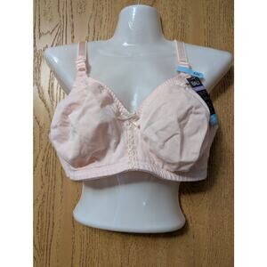 Bali Classic Support Women's Cool Comfort Fabric Pink Bra 42C NWT